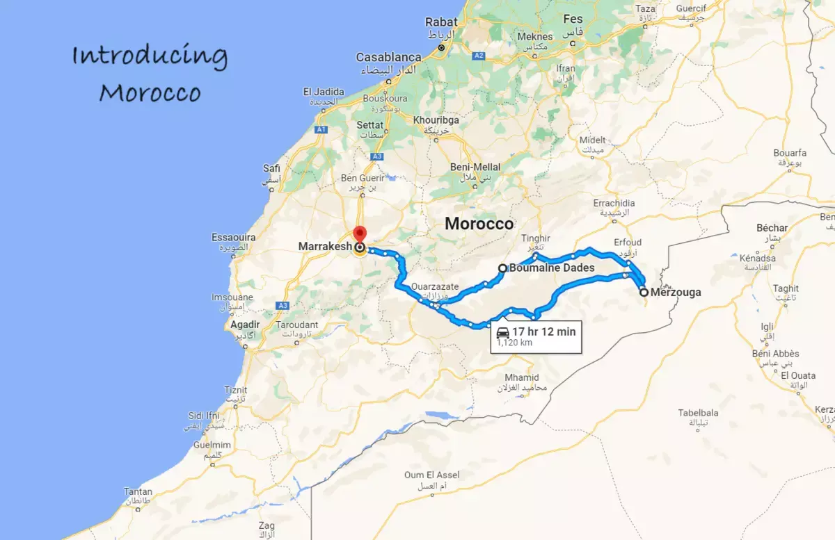 3 Days Desert Tour to Merzouga from Marrakech