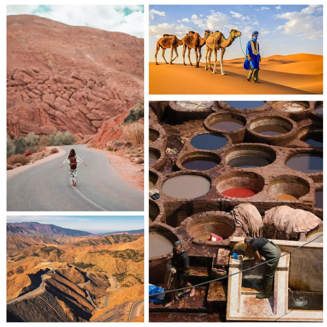 Fes to Marrakech 3 Days Desert Trip