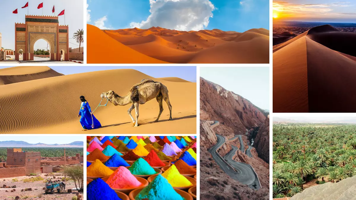 5 Days Private Tour from Ouarzazate to Sahara Desert