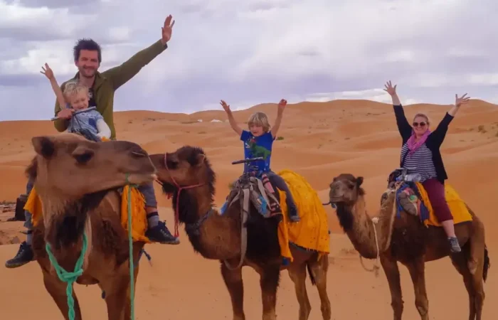 camel ride with family, the high atlas & desert discovery