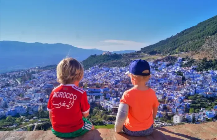 travel with kids in morocco