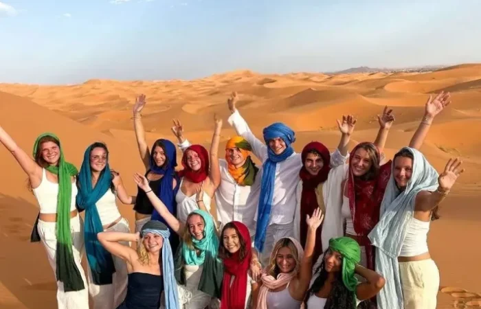 Student trip Morocco