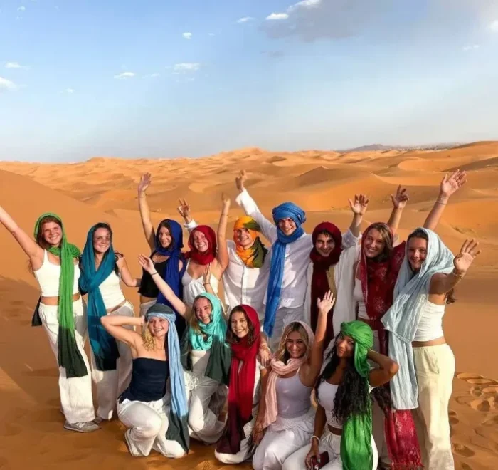 Student trip Morocco