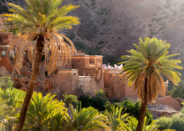 Berber village in tafaroute agadir