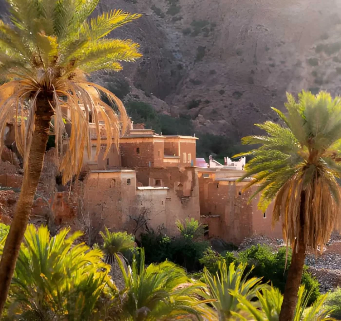 Berber village in tafaroute agadir
