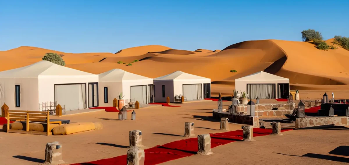 Merzouga desert luxury camp