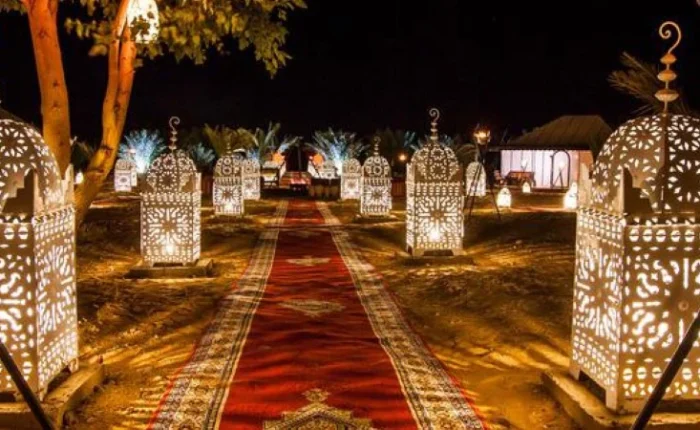New year's eve Morocco Sahara desert