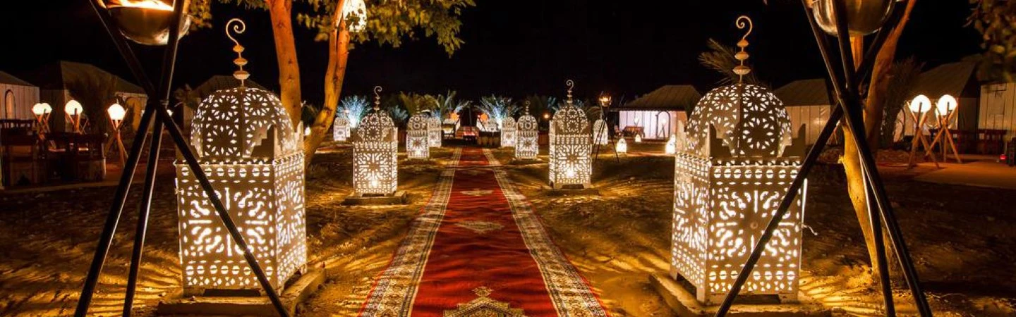 New year's eve Morocco Sahara desert