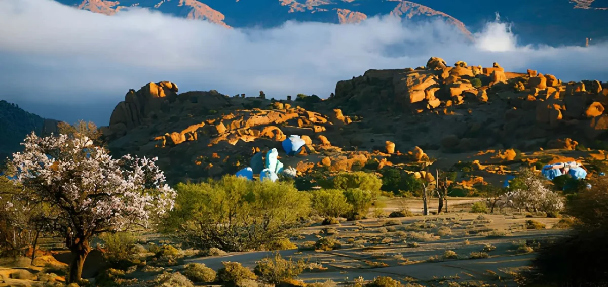 Tafraoute agadir trekking tour